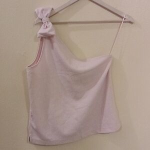 JCrew one shoulder top